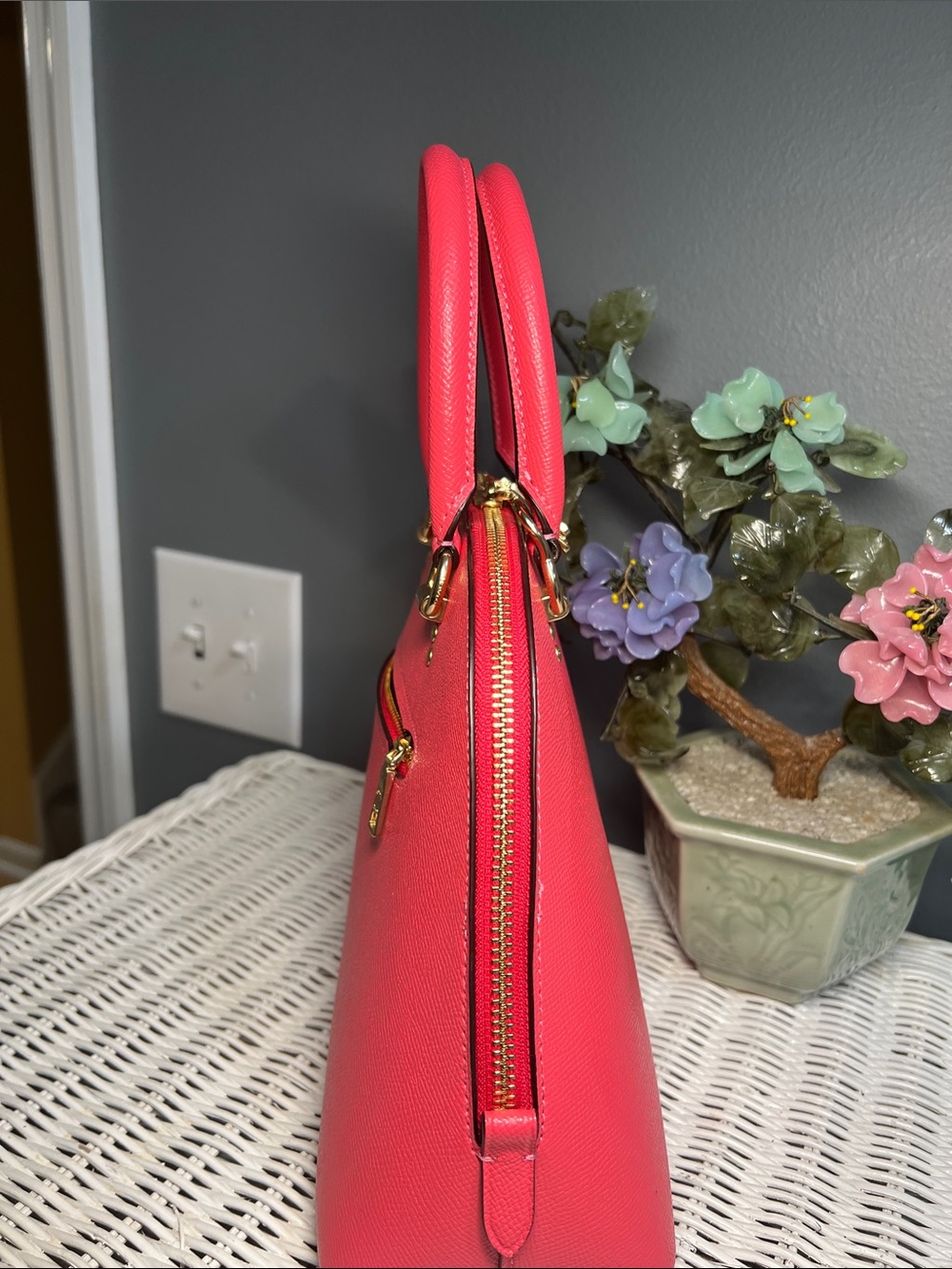 Coach Large Katy Dome Satchel - Picture 9 of 17